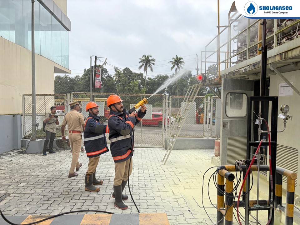 Level- II Mock drill conducted at Ross Fuels, Thodupuzha