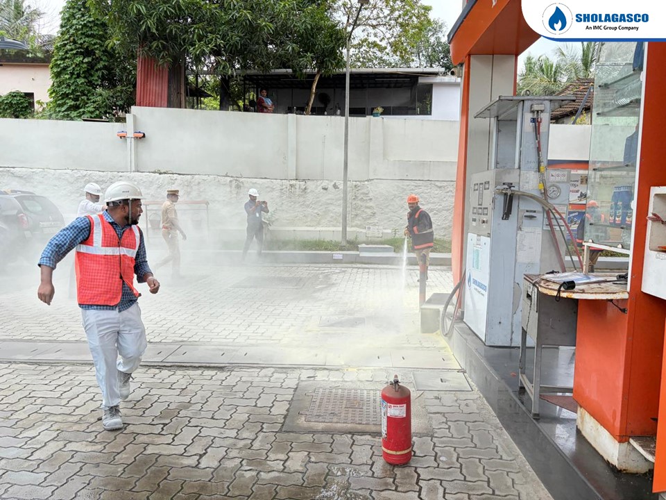 Level- II Mock drill conducted at Ross Fuels, Thodupuzha