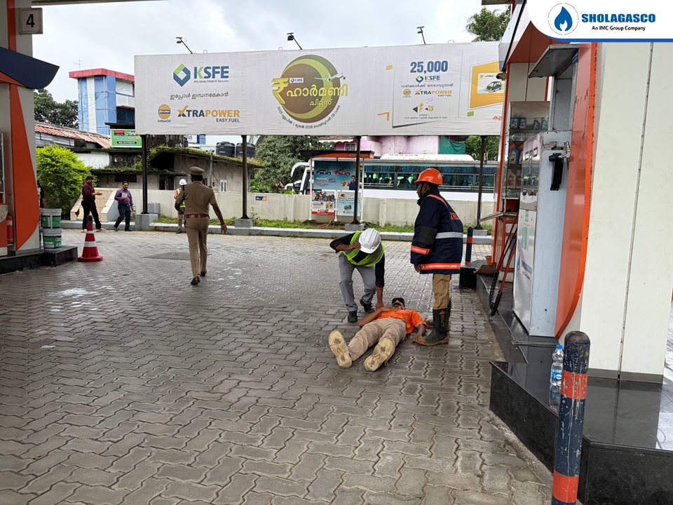 Level- II Mock drill conducted at Ross Fuels, Thodupuzha