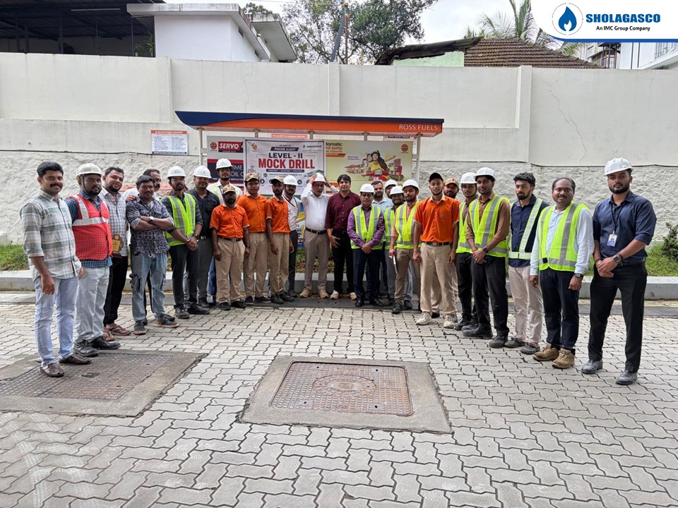 Level- II Mock drill conducted at Ross Fuels, Thodupuzha