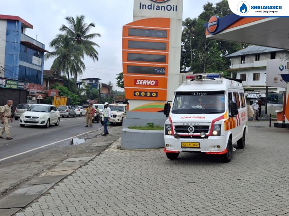 Level- II Mock drill conducted at Ross Fuels, Thodupuzha